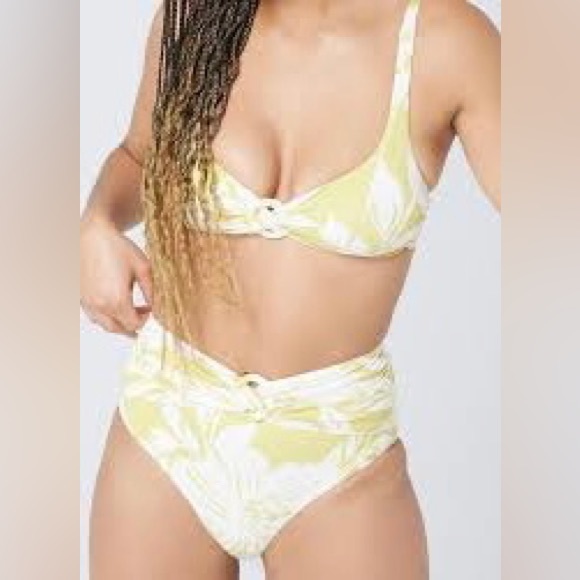 L^SPACE NWT LANA BOTTOMS in HAVANA BLOOMS - Picture 7 of 8